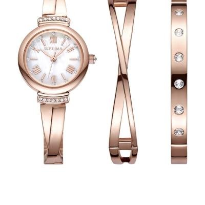 COFFRET MONTRE ET BRACELET OR ROSE GOLD