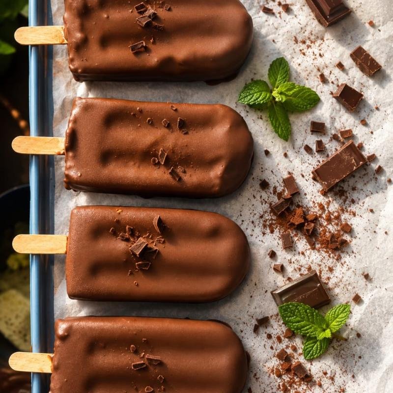 POPSICLE AU CHOCOLAT