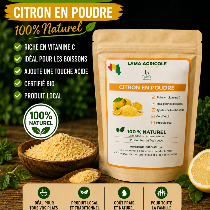 CITRON EN POUDRE