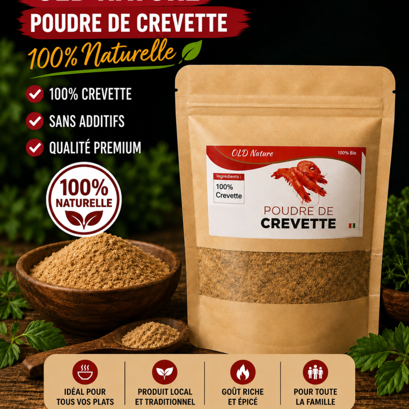 POUDRE DE CREVETTE