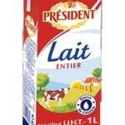 LAIT ENTIER PRESIDENT