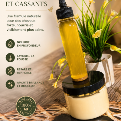 HUILE CHEVEUX NATURELS